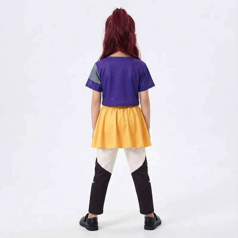 Rumi Girl Anime Cosplay Costume – Dance Performance Outfit