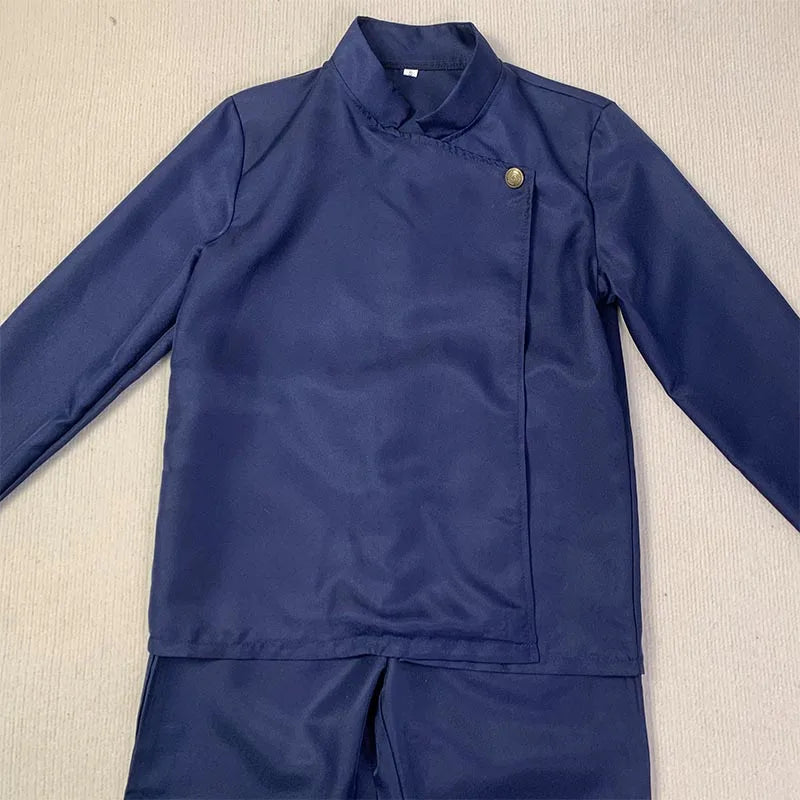 Gojo Satoru Cosplay Costume – Anime High School Uniform Set