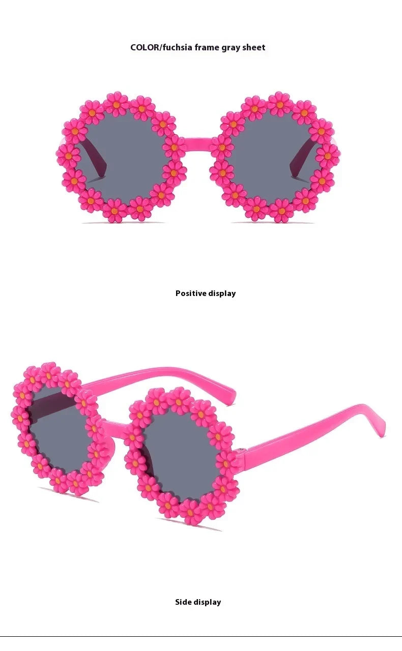 Kids Daisy Flower UV400 Sunglasses for Boys & Girls