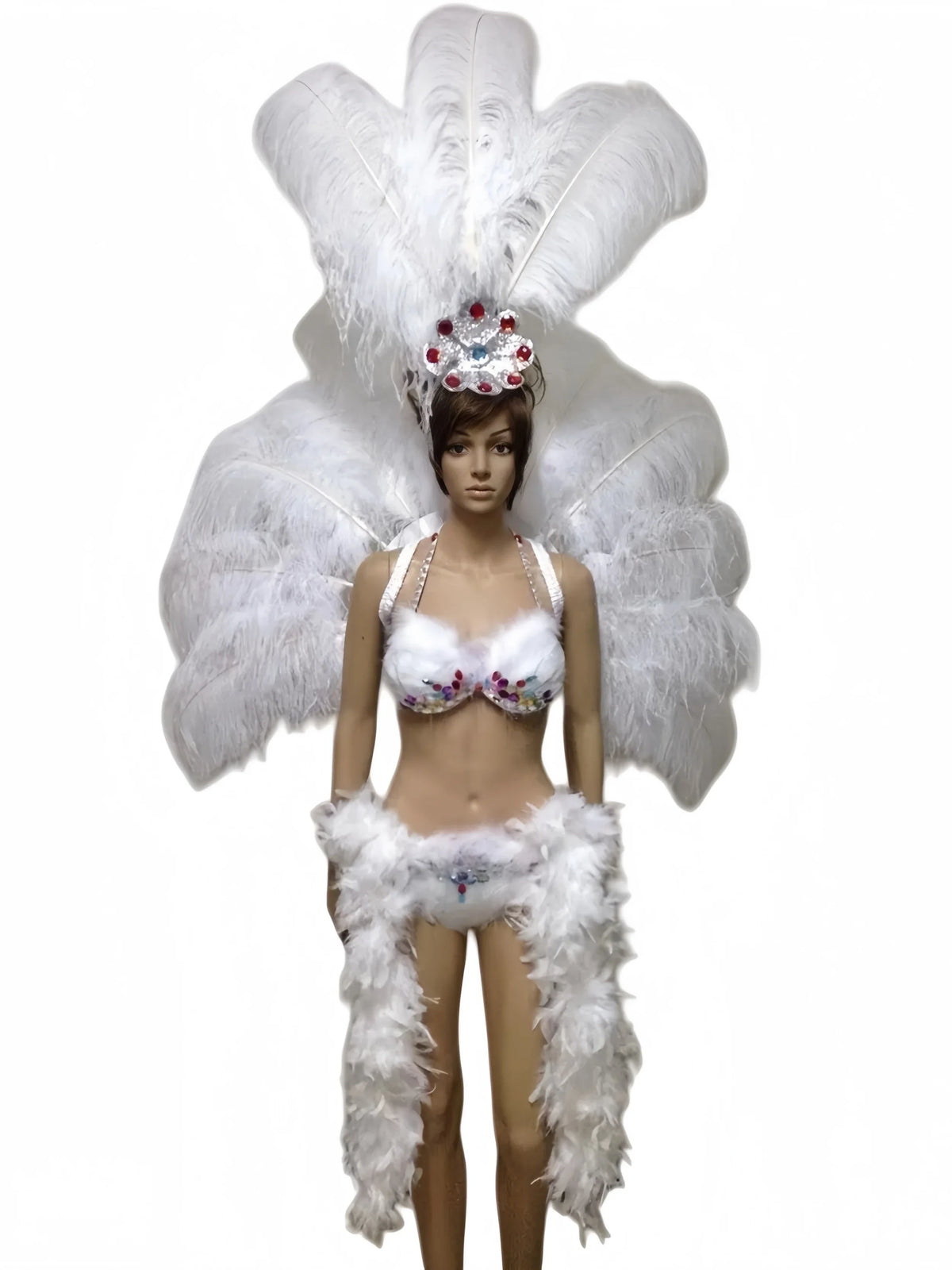 The Stardust Victoria Sovereign – Deluxe Angel Feather Wing & Headdress Stage Costume Set