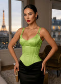Lace-Up Corset Cami Crop Top & Streetwear Party Tank