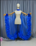 Dramatic Organza Burlesque Coat of Glory Wing Cloak Drag Cabaret Show Cape