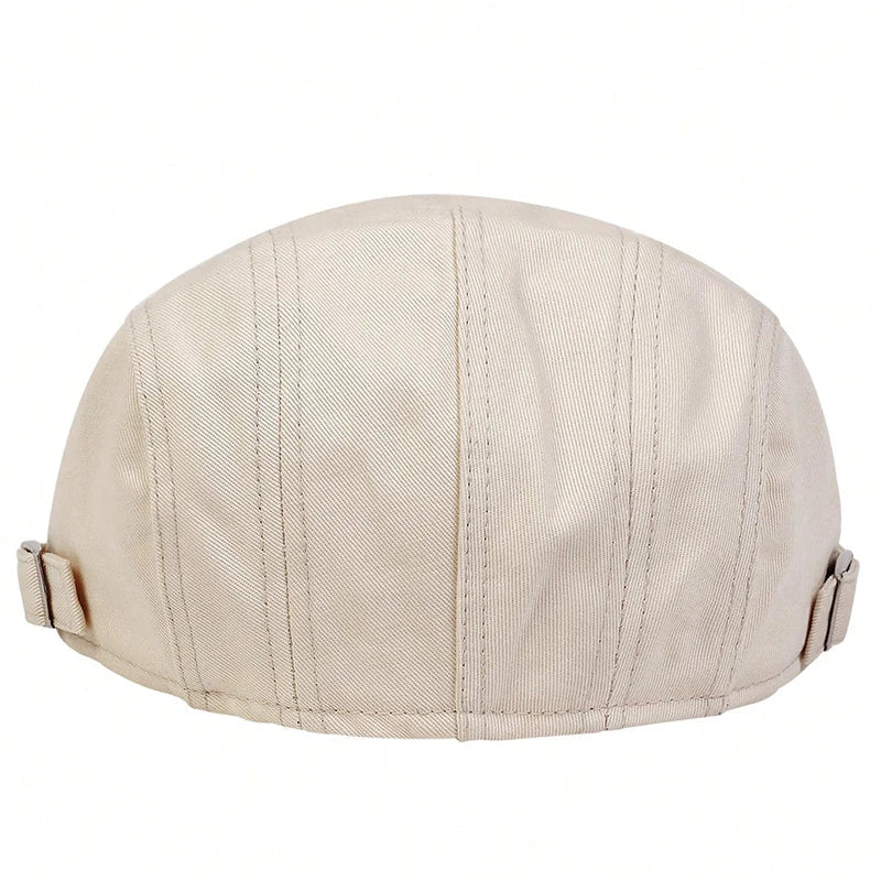 British Newsboy Flat Cap for Casual Vintage Outdoor Style