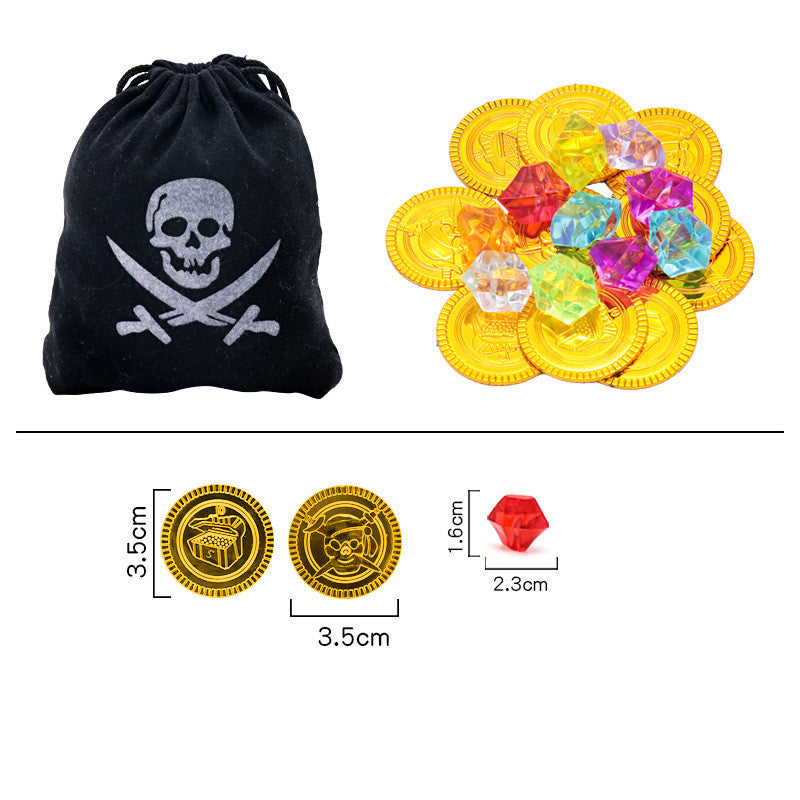 Kids Pirate Captain Costume Set – Adventure Dress Up Outfit