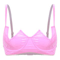 V-Notch Underwired Open Chest Bra Top