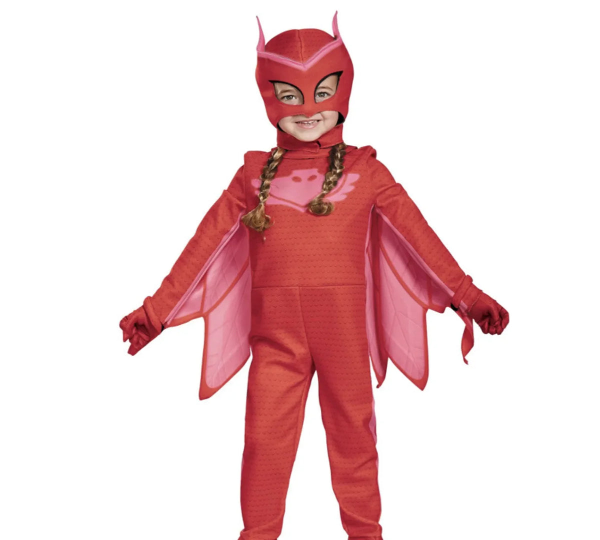 Kids Blue Anime Hero Costume – Pajama Suit with Mask