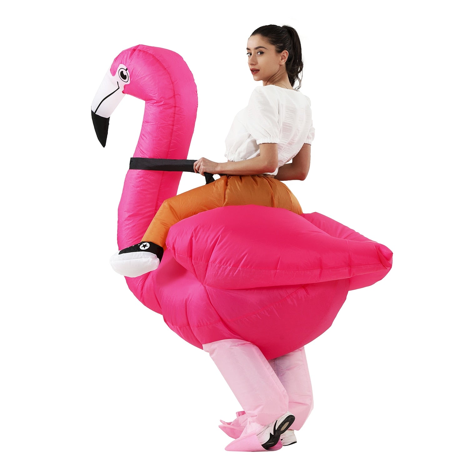 Inflatable Flamingo Costume