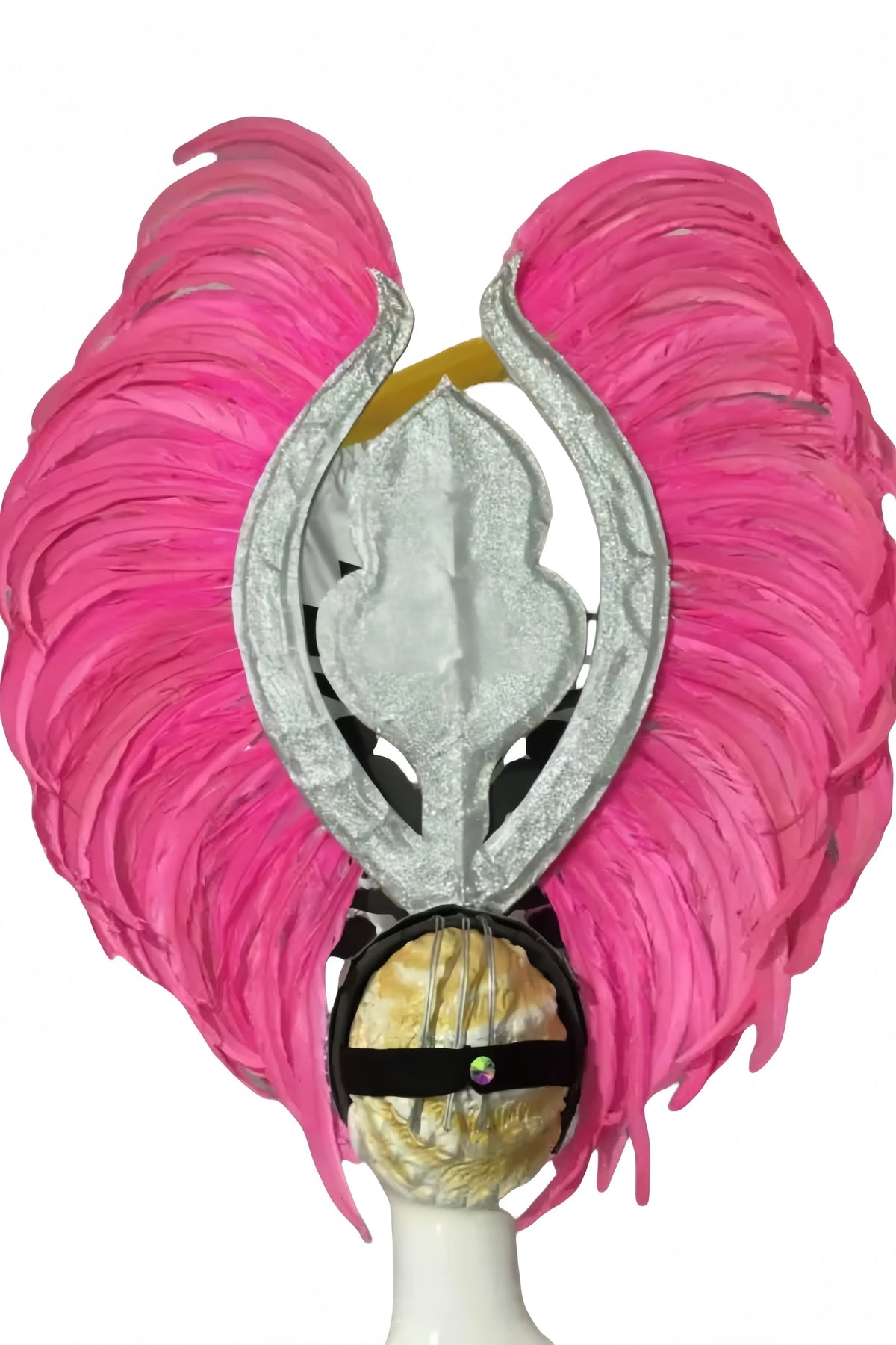 The Stardust Luminary – Premium Feathered Carnival & Samba Halo Headdress