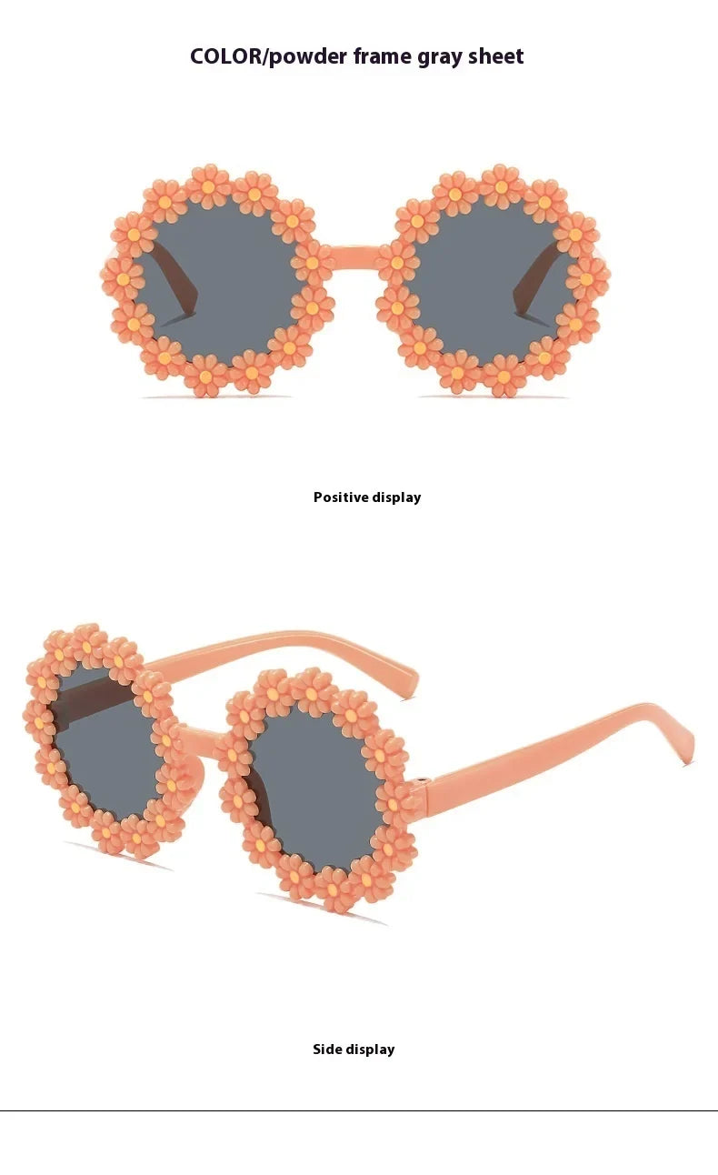 Kids Daisy Flower UV400 Sunglasses for Boys & Girls