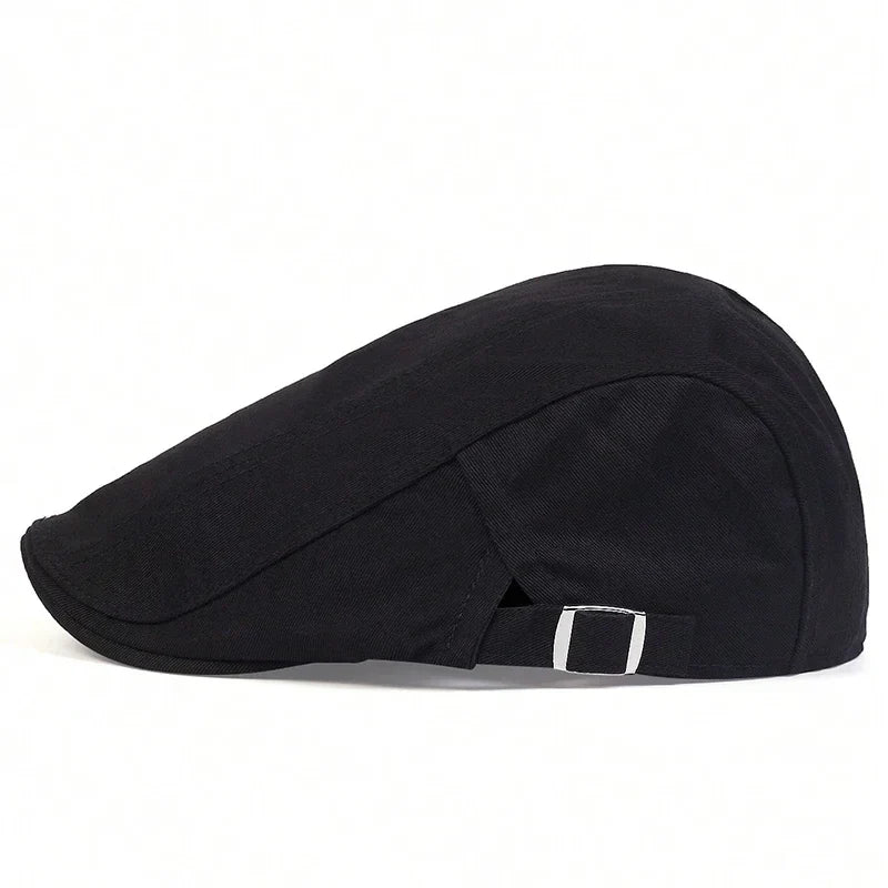 British Newsboy Flat Cap for Casual Vintage Outdoor Style