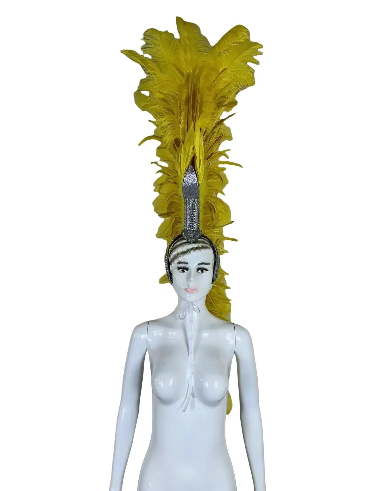 The Stardust Luminary – Premium Feathered Carnival & Samba Halo Headdress
