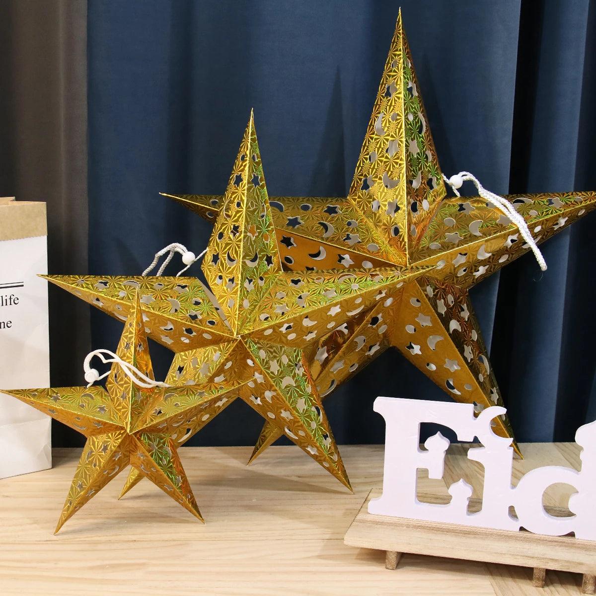 Hollow Star Hanging Pendant