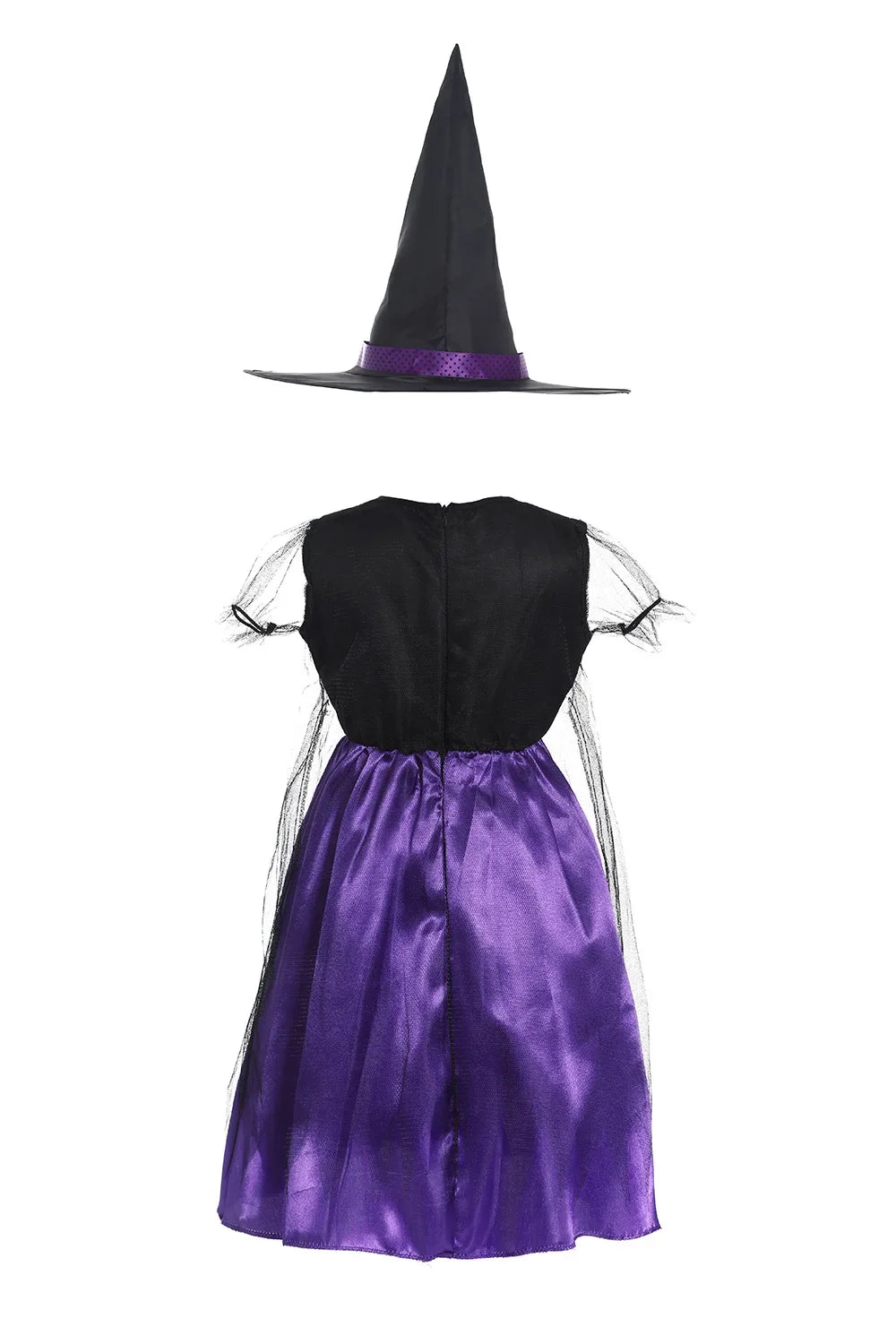Girls Vampire Costume Gothic Tutu Dress – Halloween Fantasy Outfit