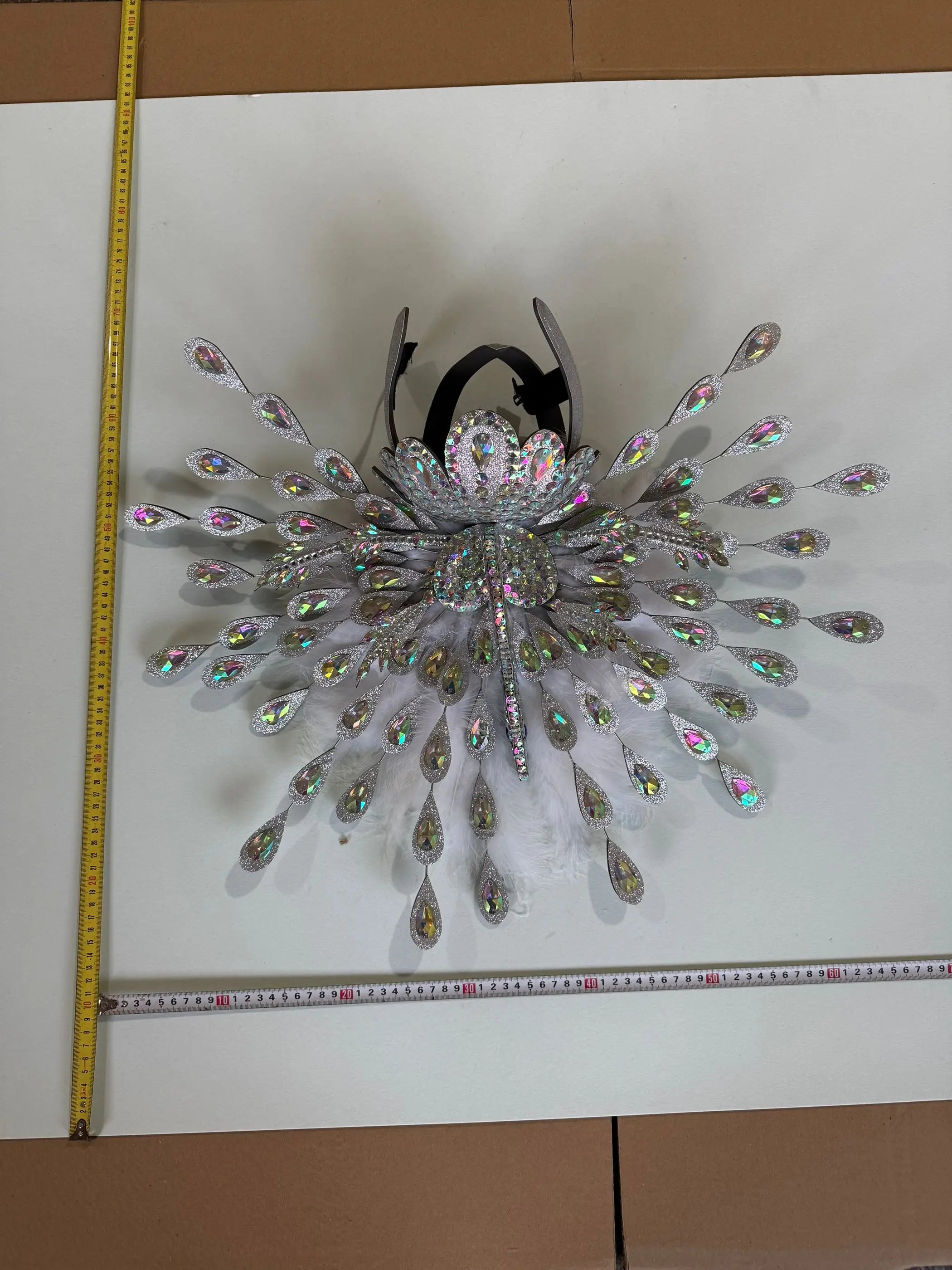 The Stardust Dionysia – Silver Starburst Carnival & Masque Ball Headdress