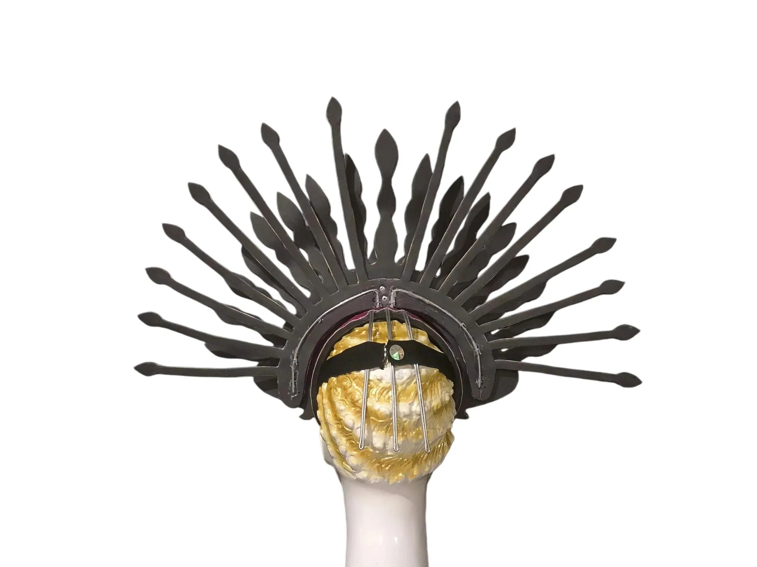 Brazil Rio Spanish Cuba Santiago Havana Venice Dionysia carnival Float Mask dress masque ball costume samba Golden Crown