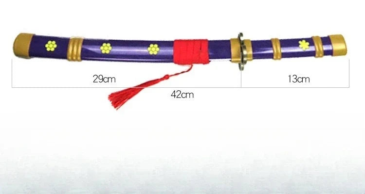 Zoro Katana Sword Model – Wooden Anime Cosplay Prop with Sheath