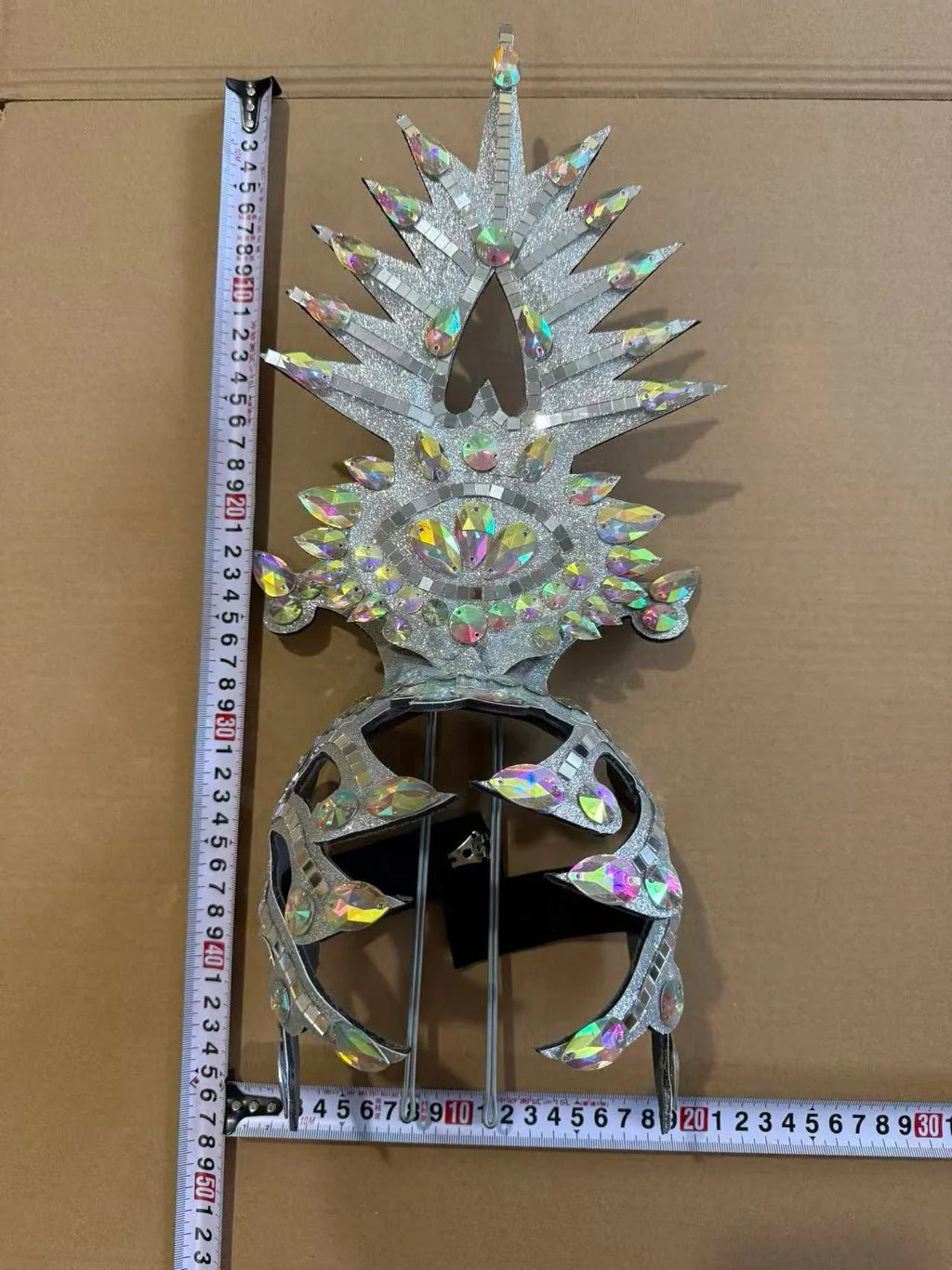The Stardust Dionysia – Carnival & Samba Feathered Masque Ball Crown