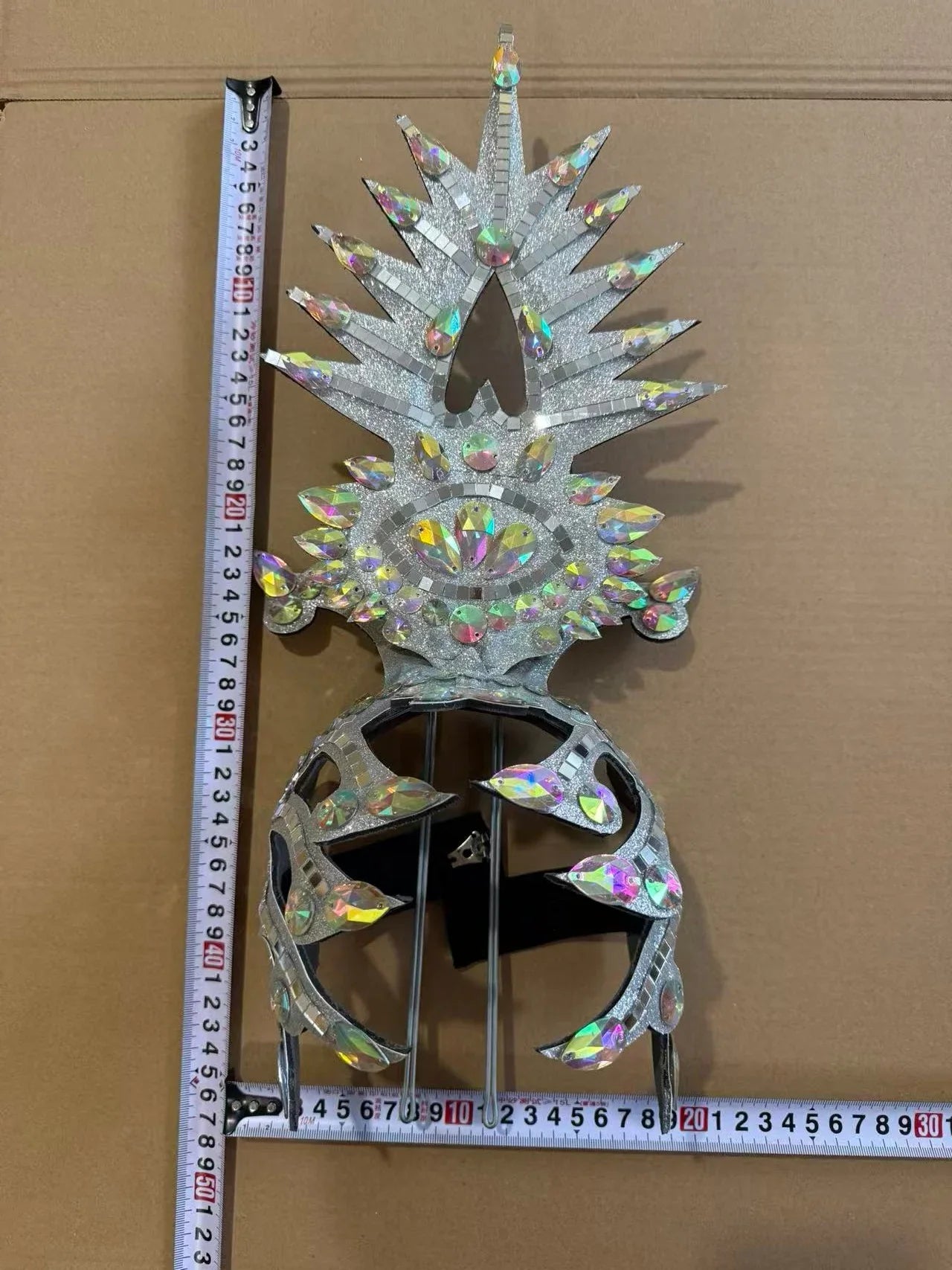 The Stardust Dionysia – Carnival & Samba Feathered Masque Ball Crown