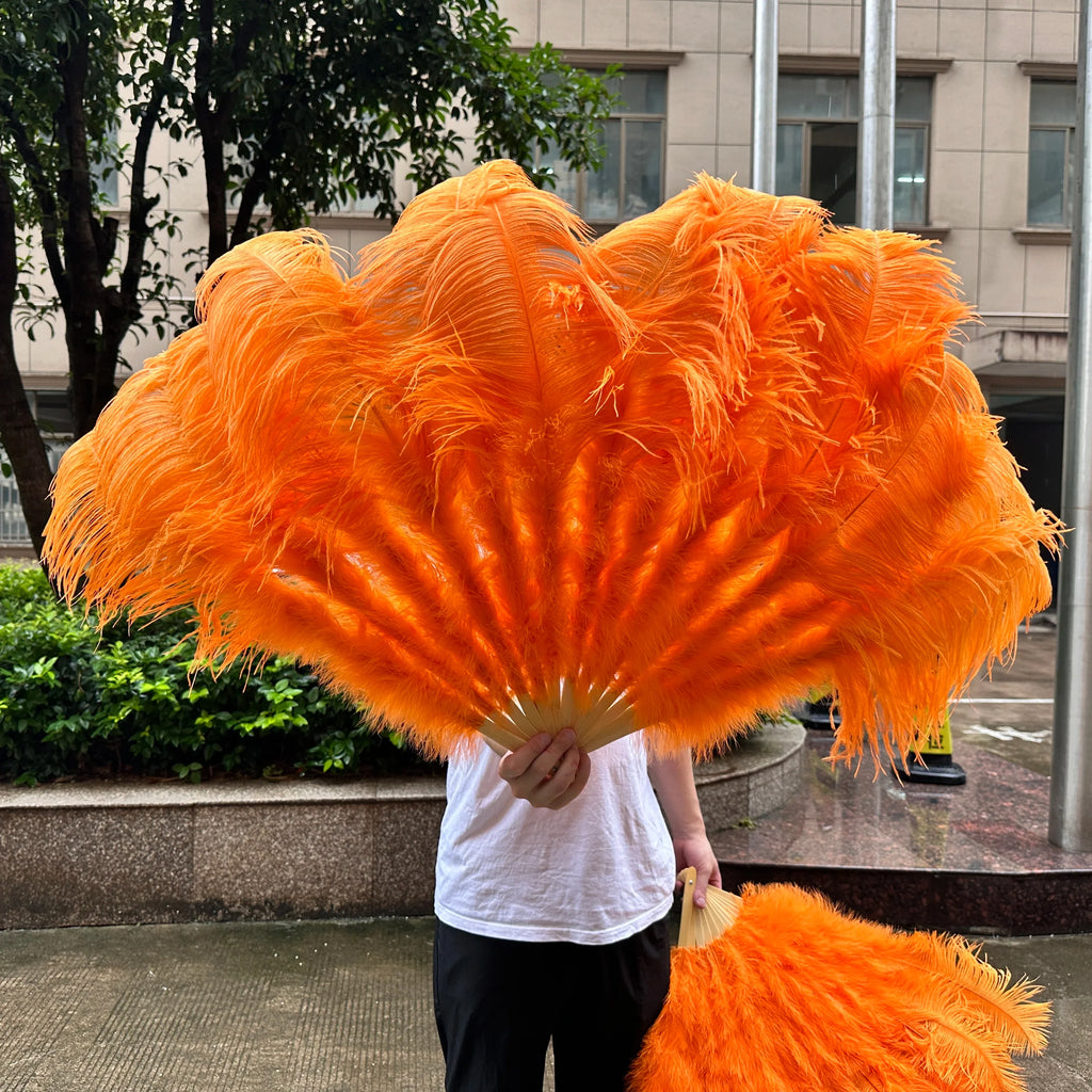 100CM Ostrich Feather Fans