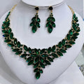 Statement Necklace Earrings Set