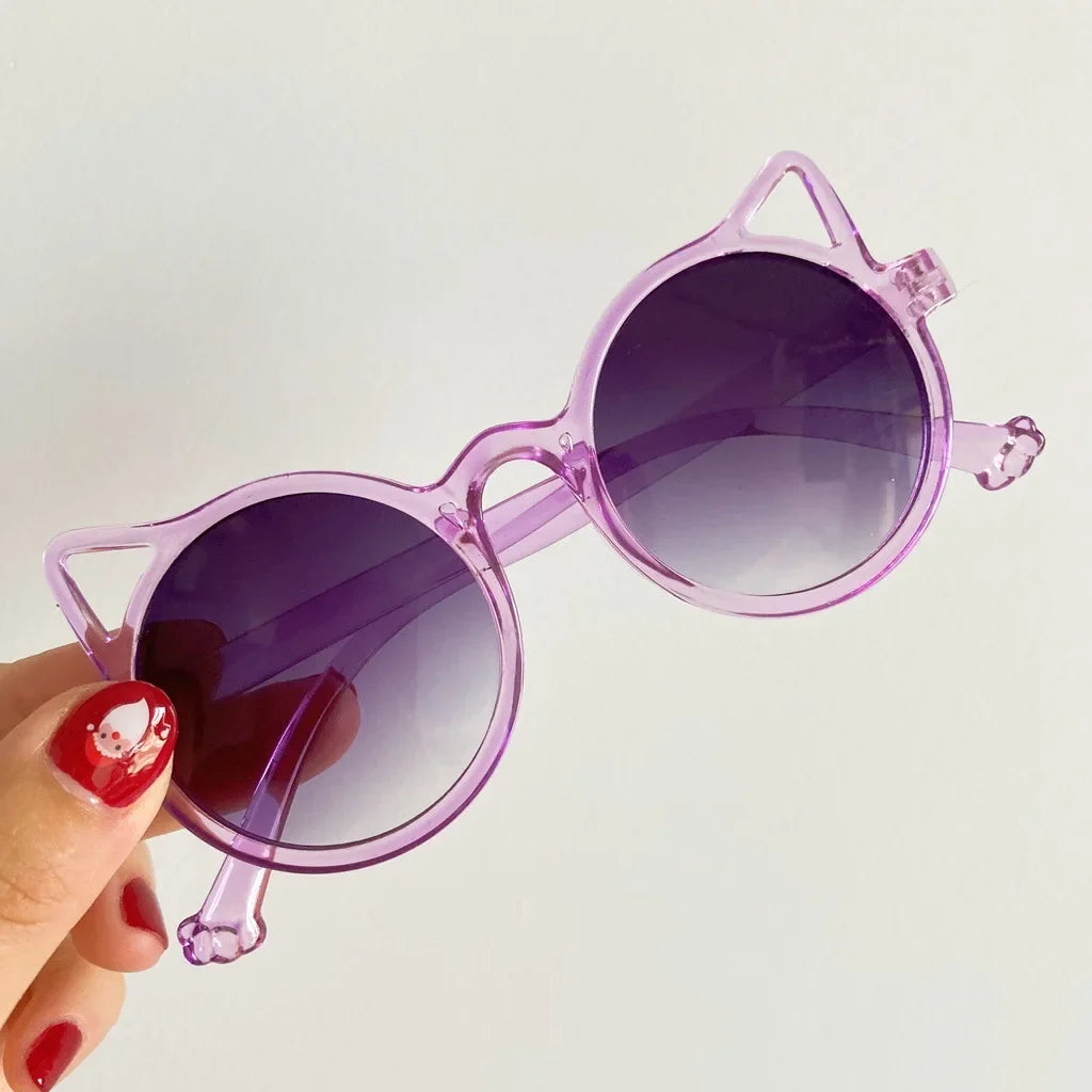 Kids Animal Cartoon Ear UV400 Sunglasses for Boys & Girls