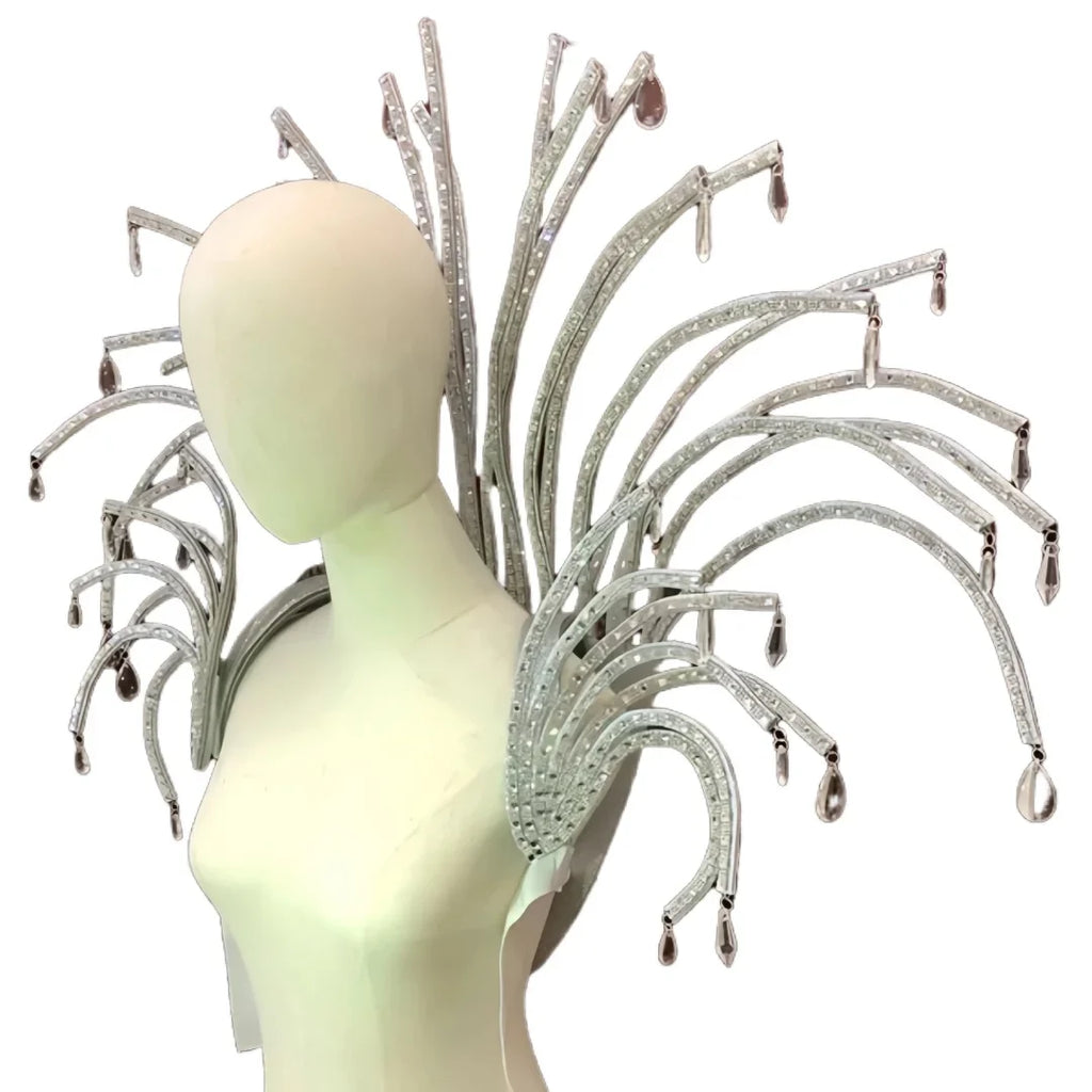 Curved Multi-Arm Backpiece Frame with Attachment Loops