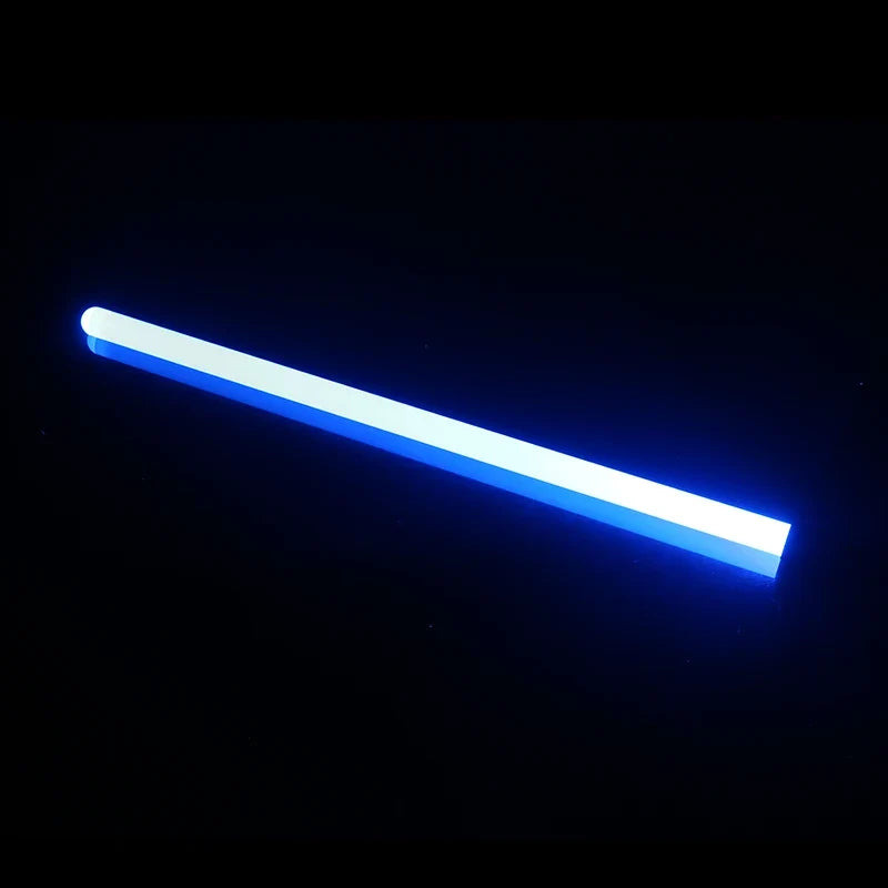 RGB Metal Lightsaber Rechargeable LED Cosplay Light Sword with Sound Effects