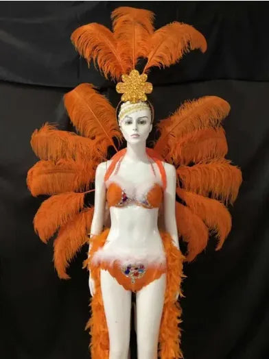 The Stardust Victoria Sovereign – Deluxe Angel Feather Wing & Headdress Stage Costume Set