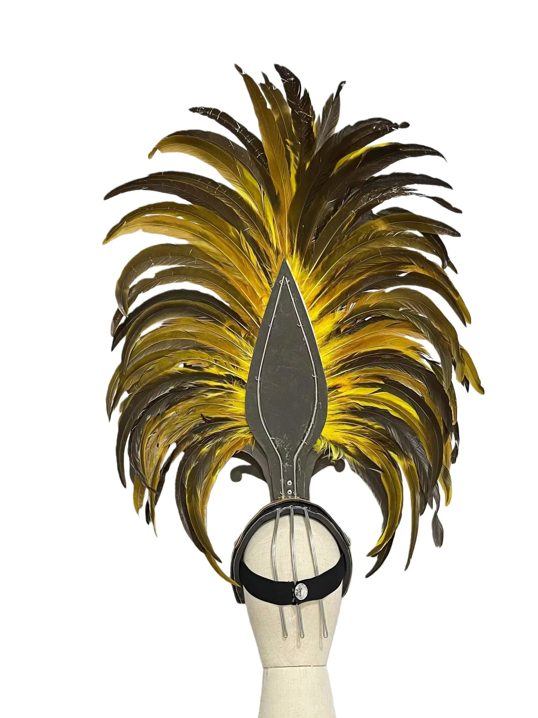 The Stardust Luminary Crown – Lavender & Multi-Tone Samba Carnival Headdress