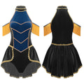 Women's Velvet Circus Ringmaster Sequin Tassel Jumpsuit & Tailcoat