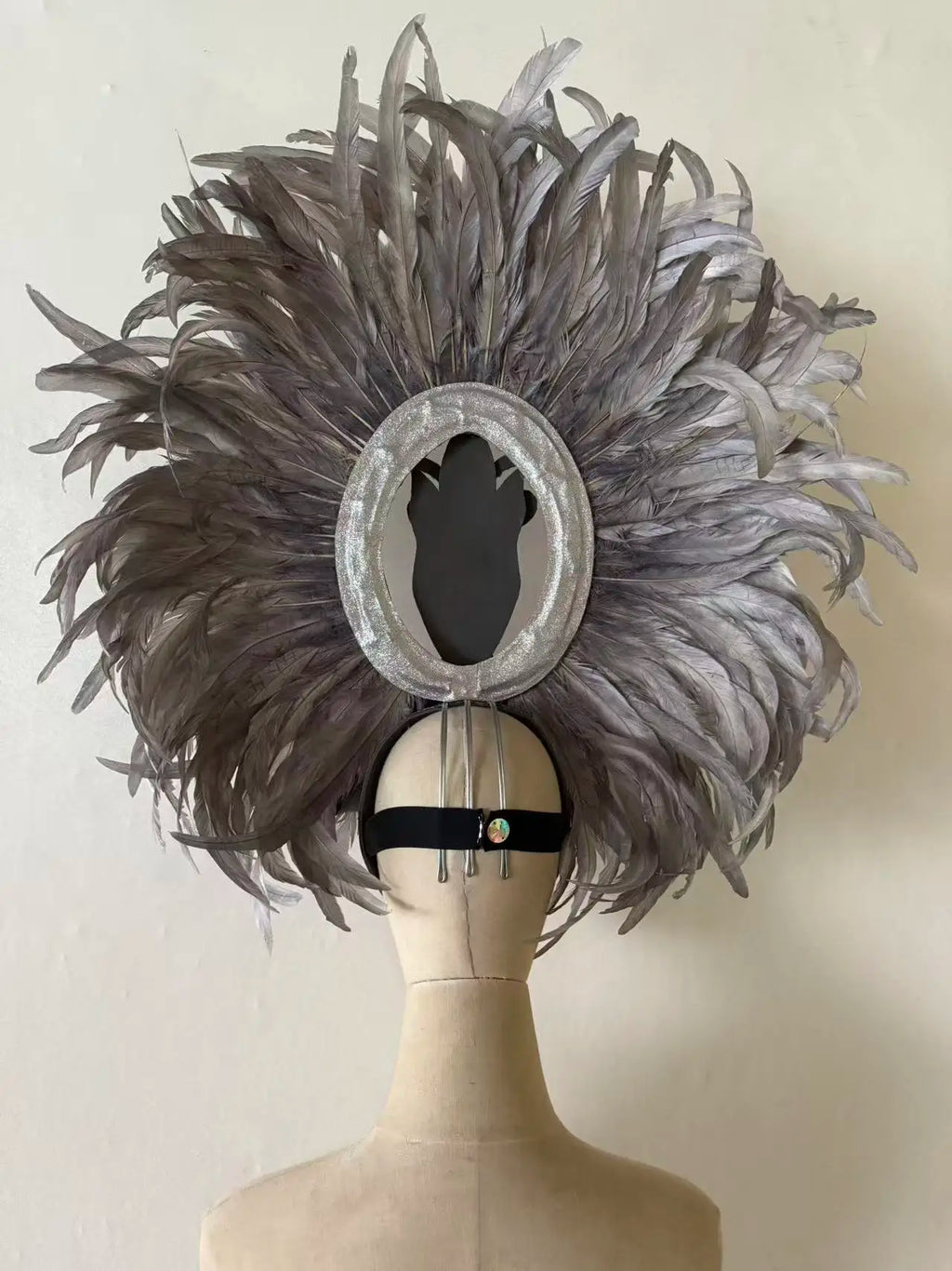The Stardust Copacabana Feather Crown – Samba Parade Headdress