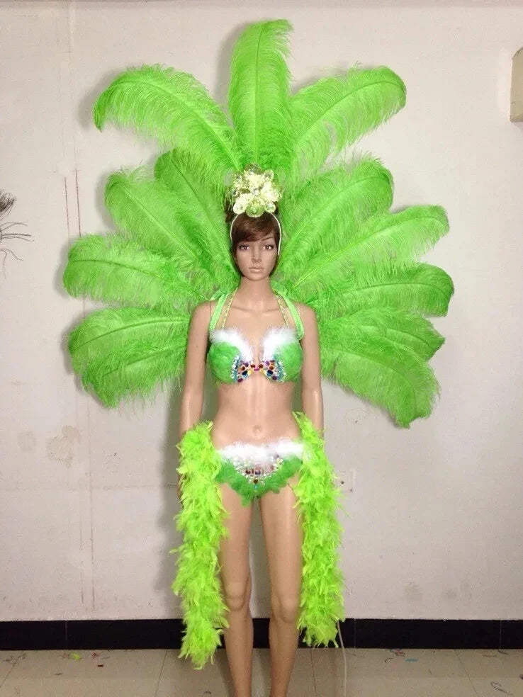 The Stardust Victoria Sovereign – Deluxe Angel Feather Wing & Headdress Stage Costume Set