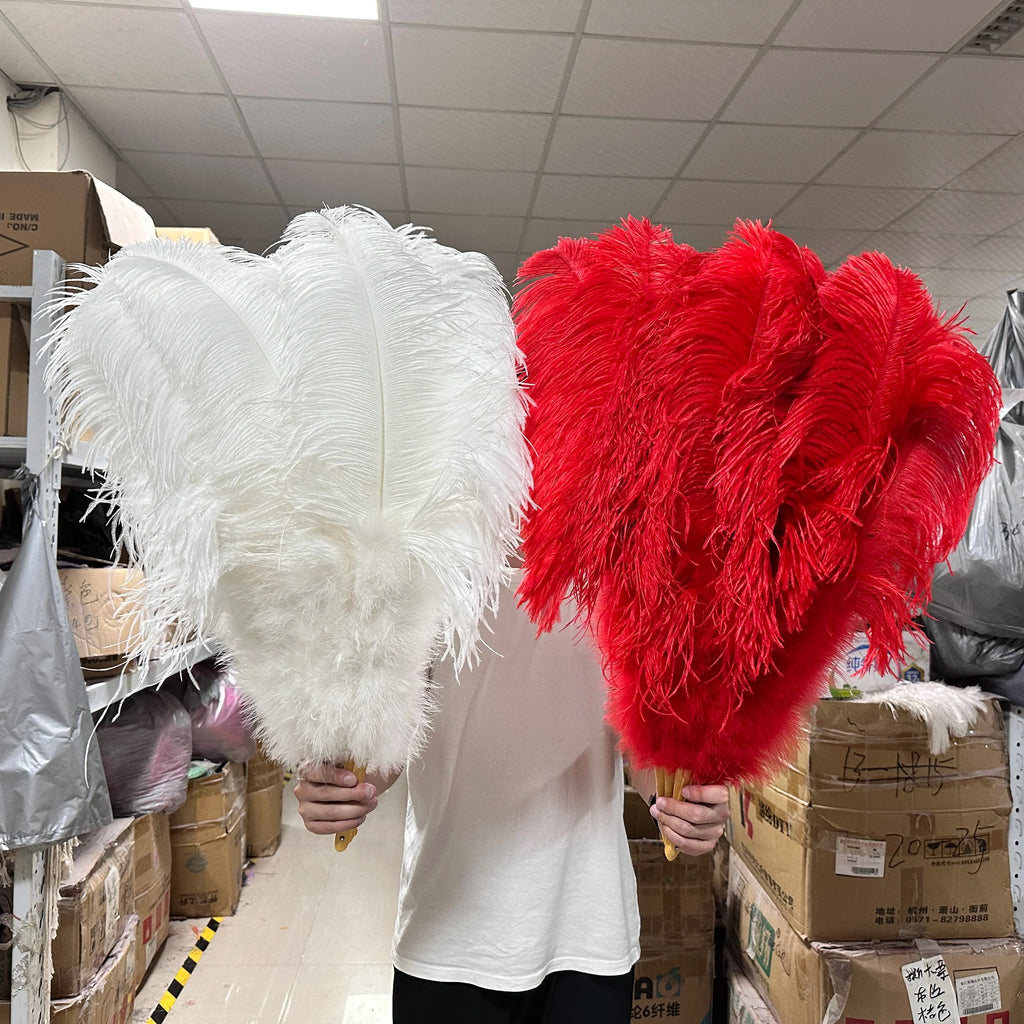 130CM Ostrich Feather Fans