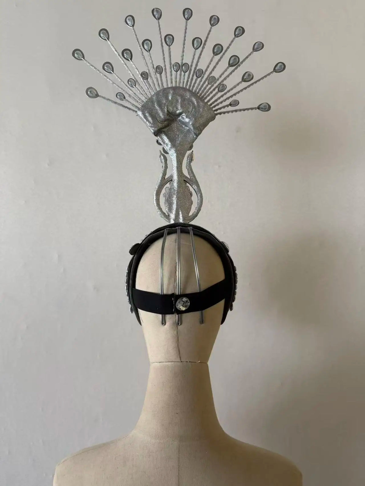 The Stardust Aurora – Premium Feathered Samba Carnival Headdress