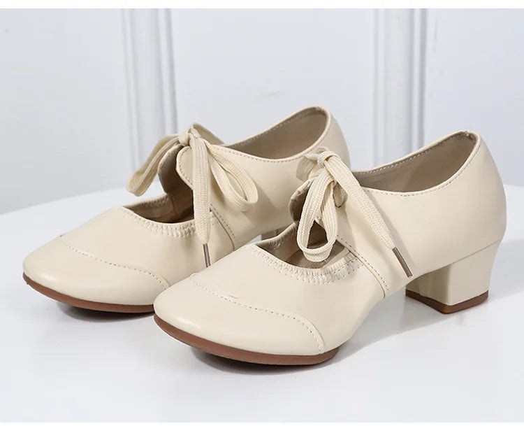 The Stardust Encore Practice Oxford – Leather Latin & Jazz Dance Shoe