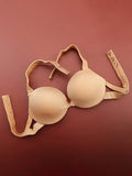 Handmade Steel Ring Gathered Nude Performance Bra Cup