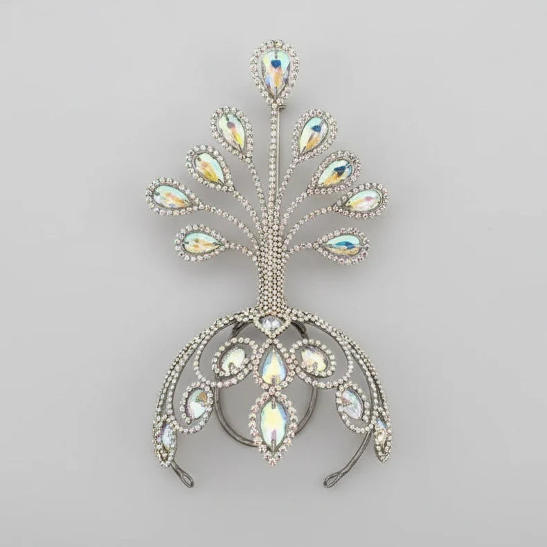 Rhinestone Tall Headpiece Base