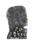 Skulls Weathered Tombstone