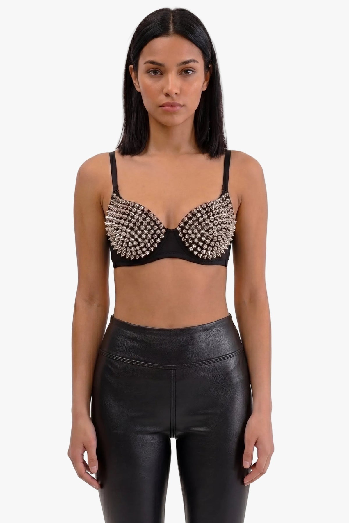 Steel Siren Studded Bralette