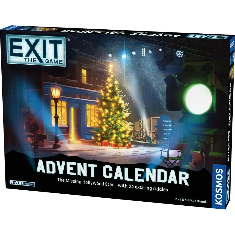 The Missing Hollywood Star Advent Calendar - Exit the Escape Room Game - Kosmos