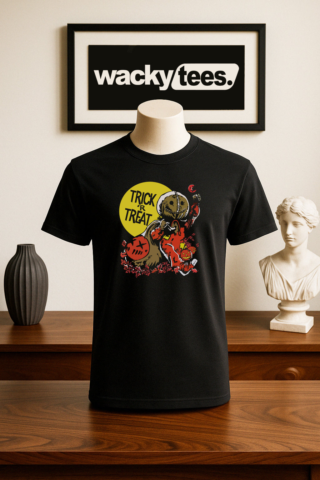 Trick R Treat Killer Horror Terror Halloween Graphic Tee Shirt