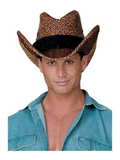 Adult Leopard Cowboy Hat