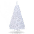 Costway 5Ft Artificial PVC Christmas Tree W/Stand Holiday Season Indoor Outdoor White