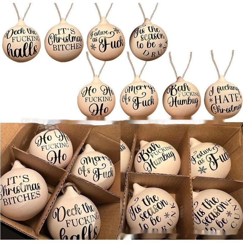 Holiday Christmas Ball Prank Decorations