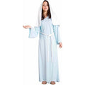 Rubies Womens Size 8/10 Lady Of Faith Mary Halloween Blue Dress Adult Costume