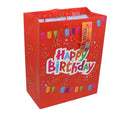 Red Flags Happy Birthday Gift Bag