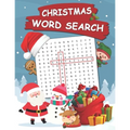 Christmas Word Search: 100 Words Kids Need To Read By 1st Grade Word Search For Clever Kids Ages 4-8 - Paperback