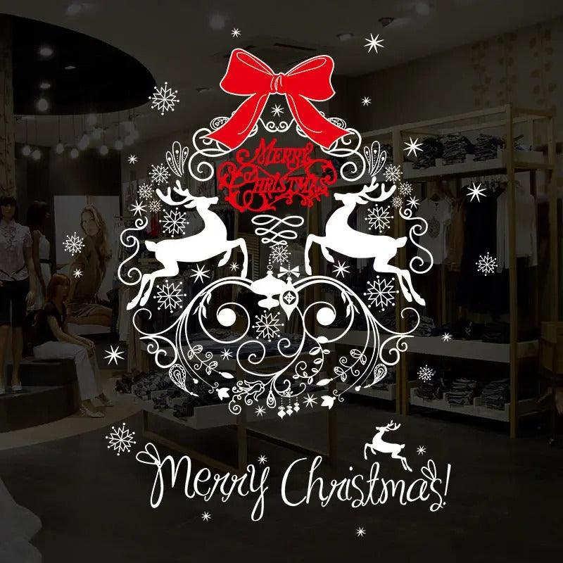 Removable Christmas Window Decals