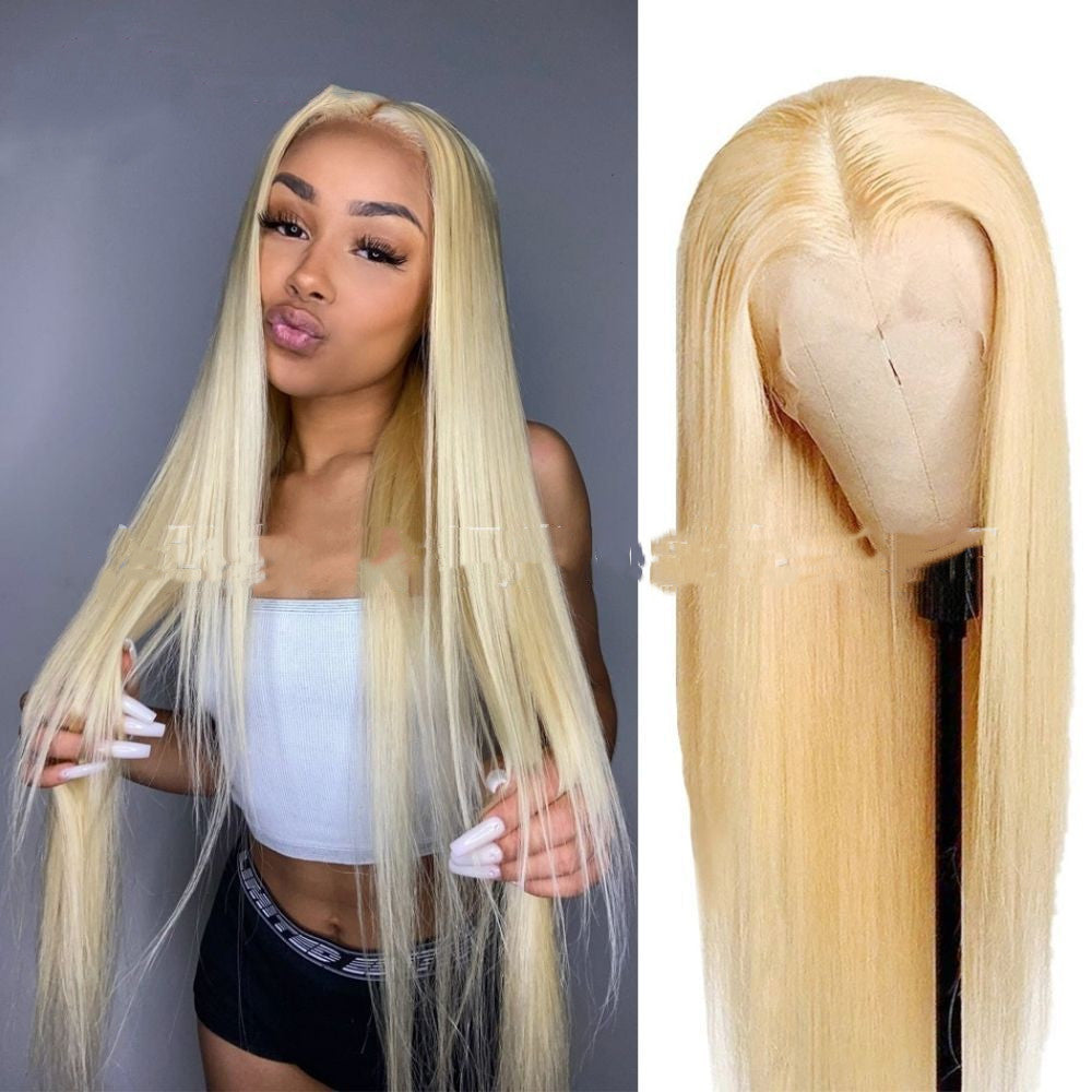 Real Wig Straight Frontal Lace