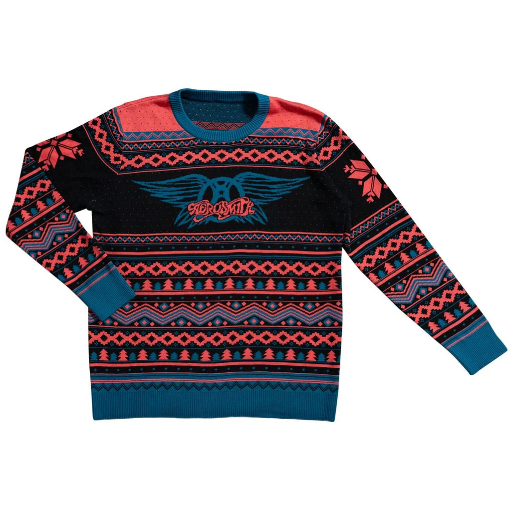 Aerosmith Wings Logo Adult Unisex Ugly Christmas Sweater
